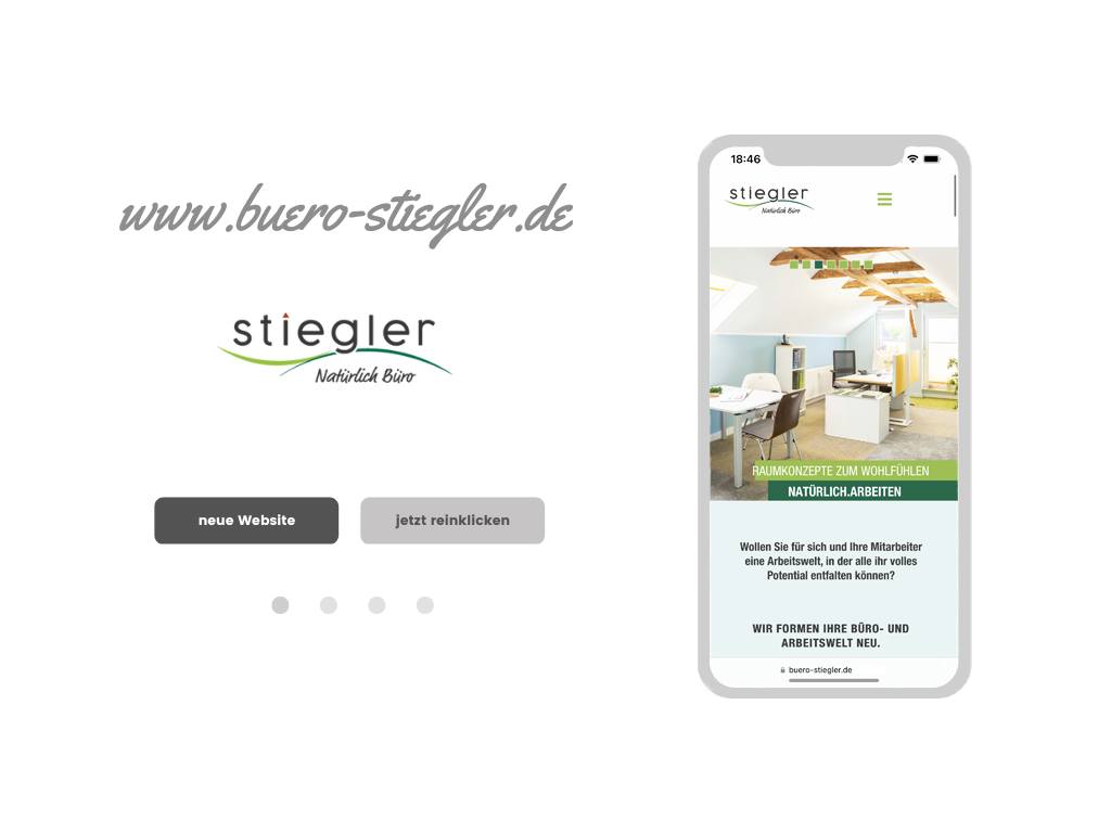 Neue Website - BÜRO STIEGLER